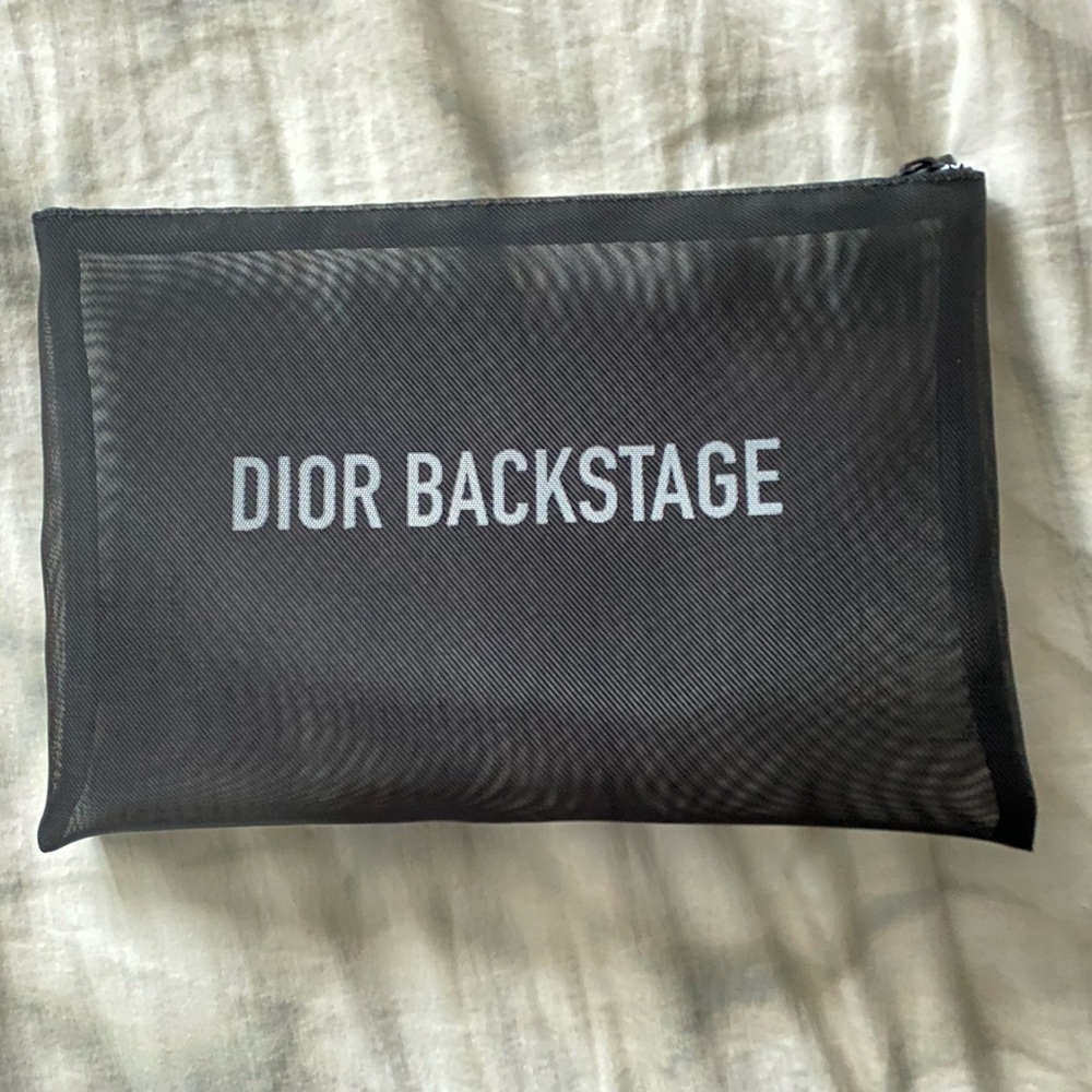 Dior Backstage Mesh Makeup Bag